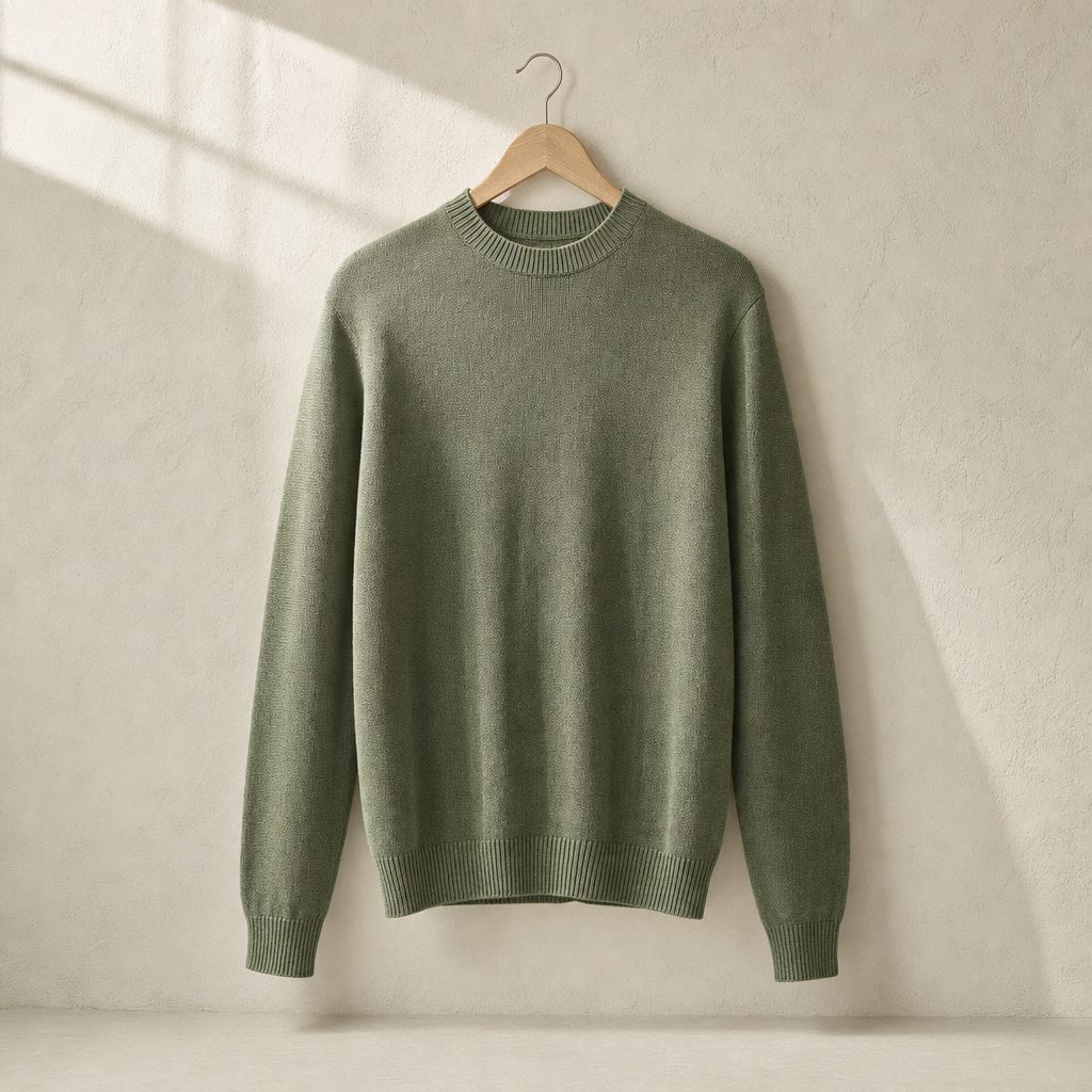 Jersey fino de punto de algodón