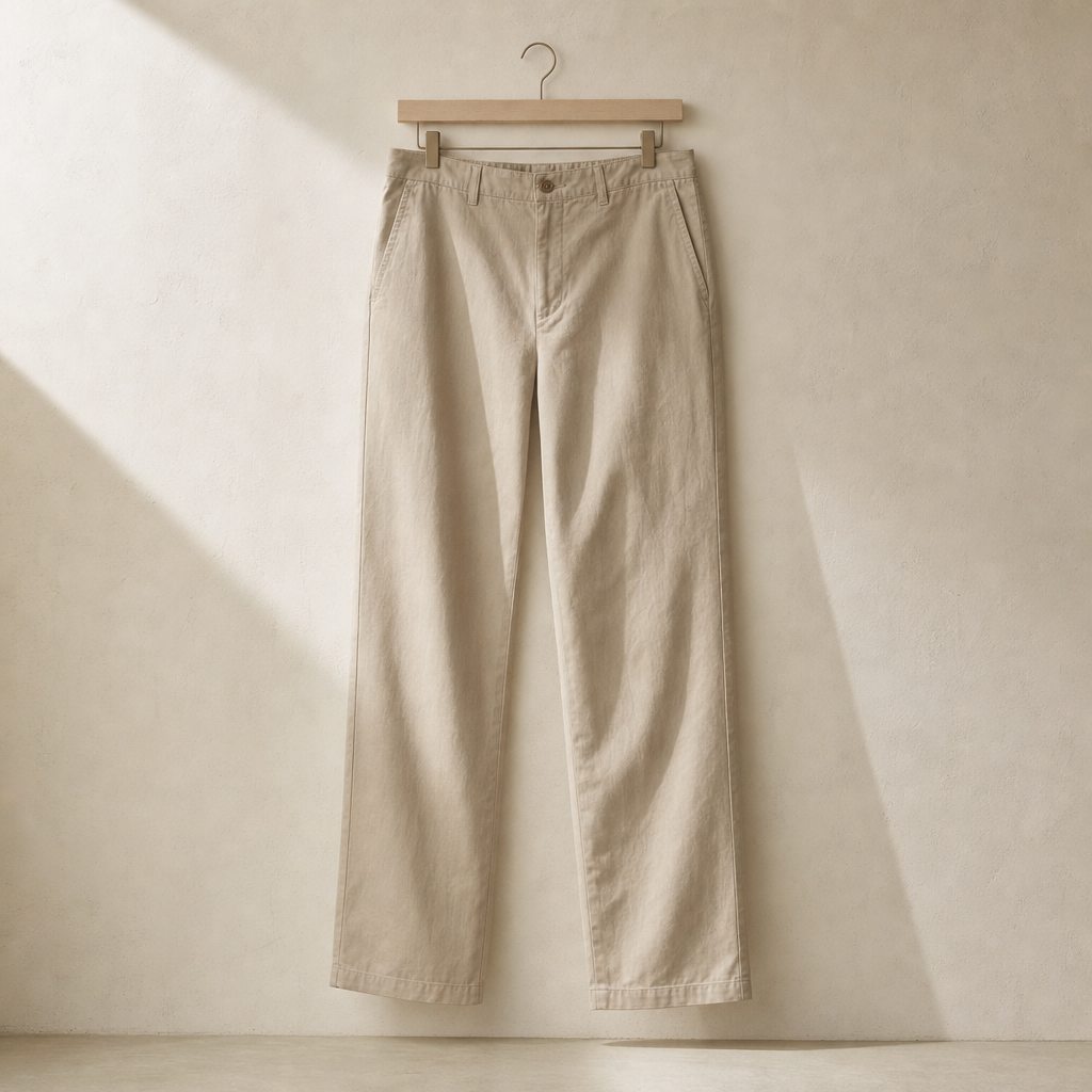Pantalón chino de algodón orgánico